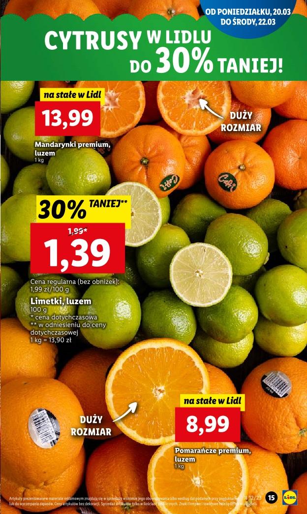 Gazetka promocyjna Lidl str. 15