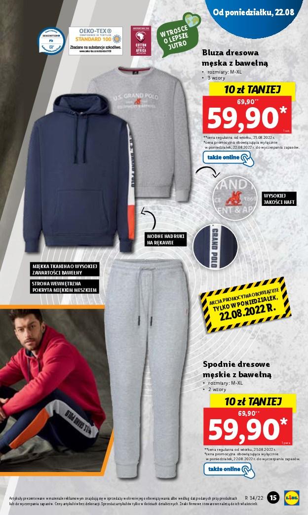 Gazetka promocyjna Lidl str. 15