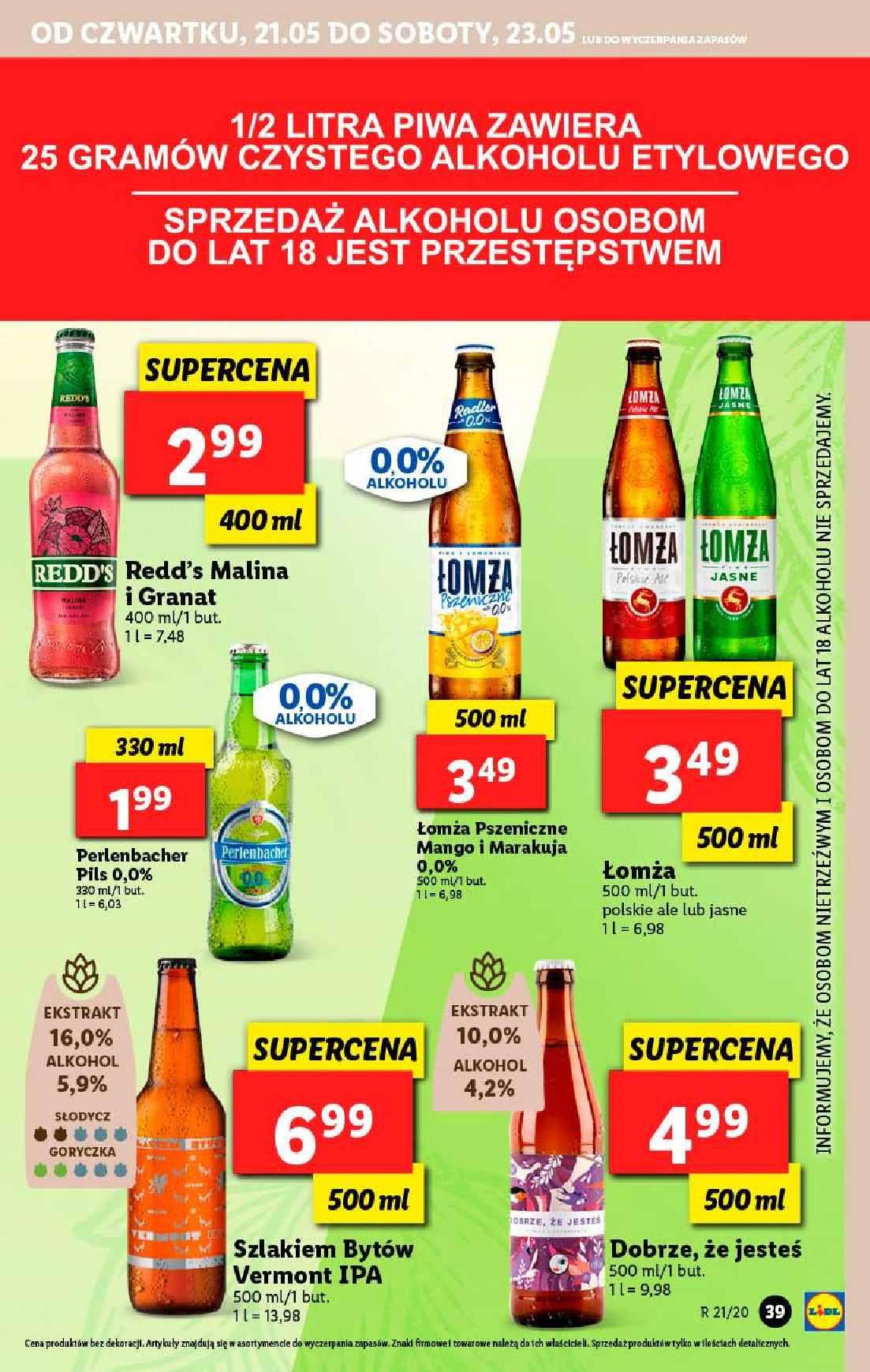 Gazetka promocyjna Lidl str. 39