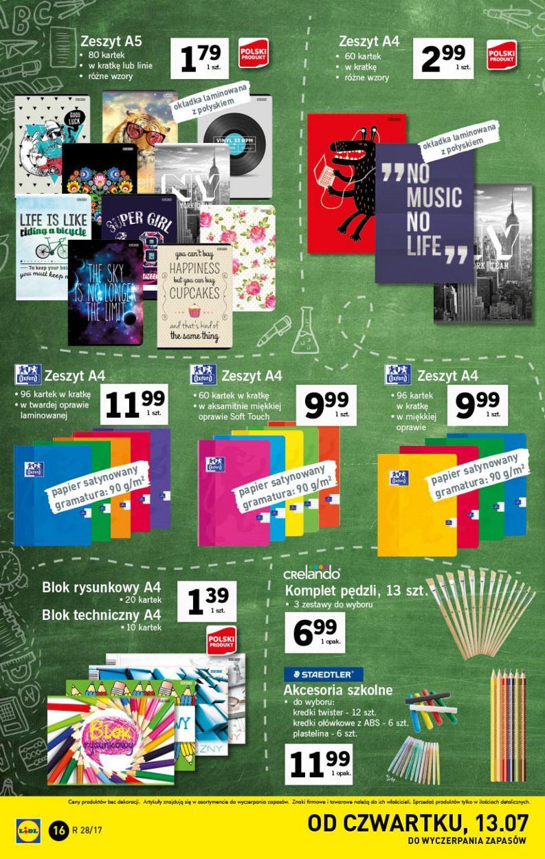Gazetka promocyjna Lidl str. 16