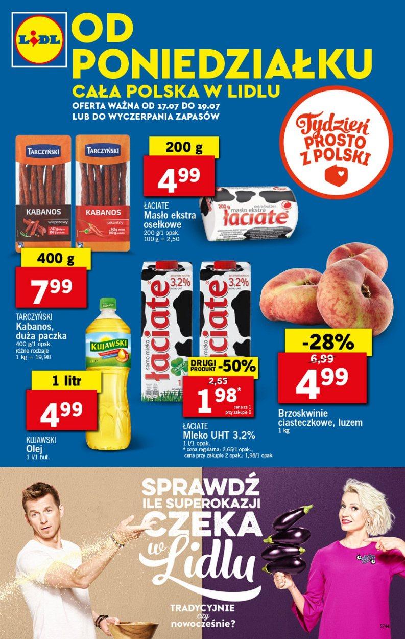 Gazetka promocyjna Lidl str. 1