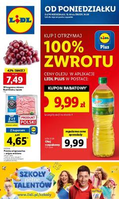 Lidl od poniedziałku