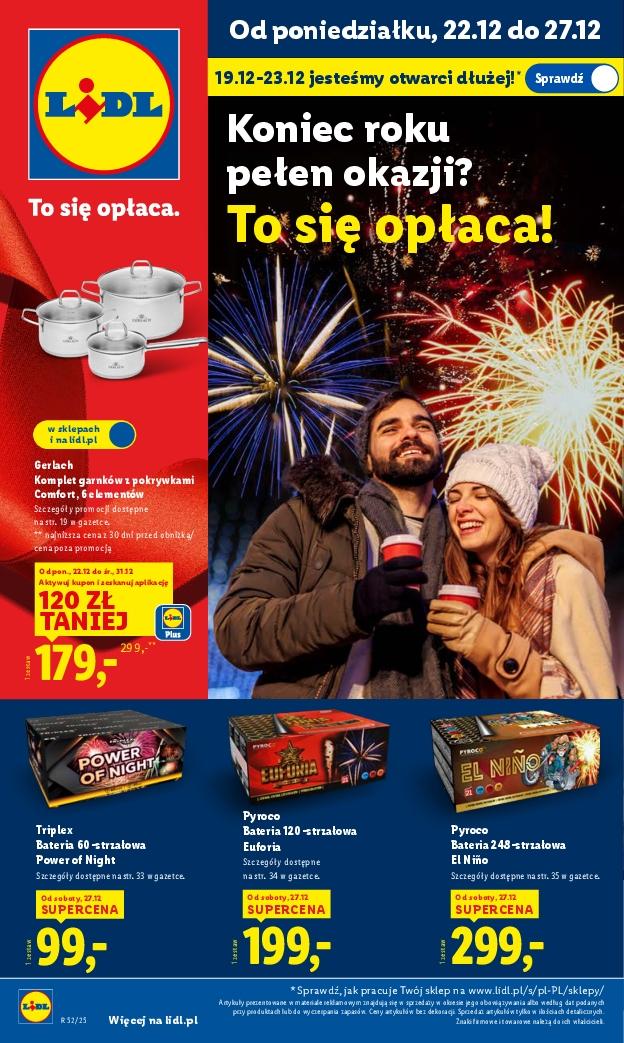 Gazetka promocyjna Lidl str. 1
