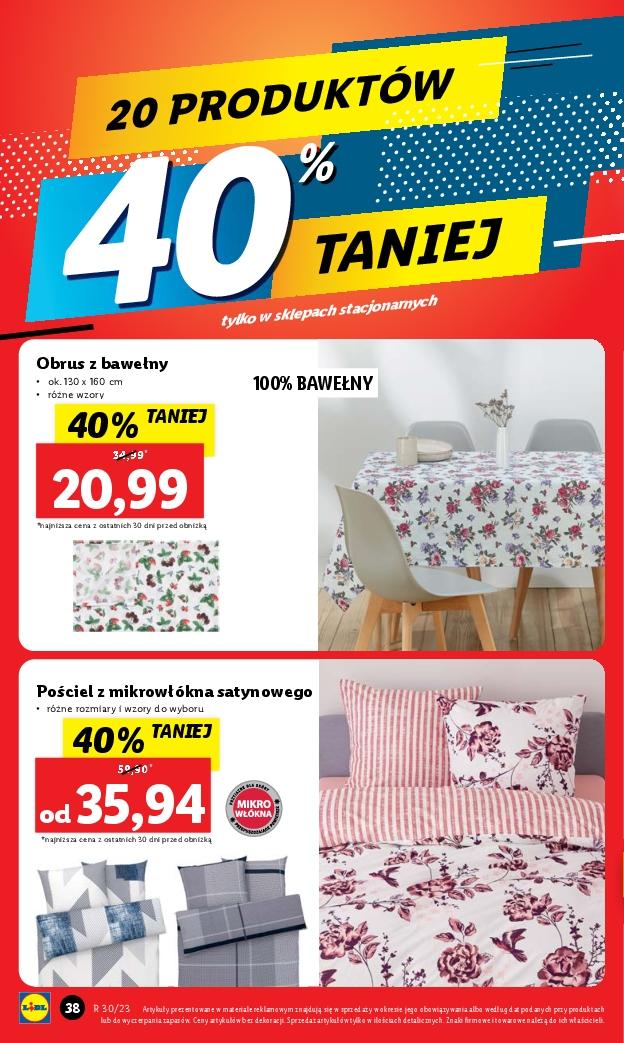 Gazetka promocyjna Lidl str. 38