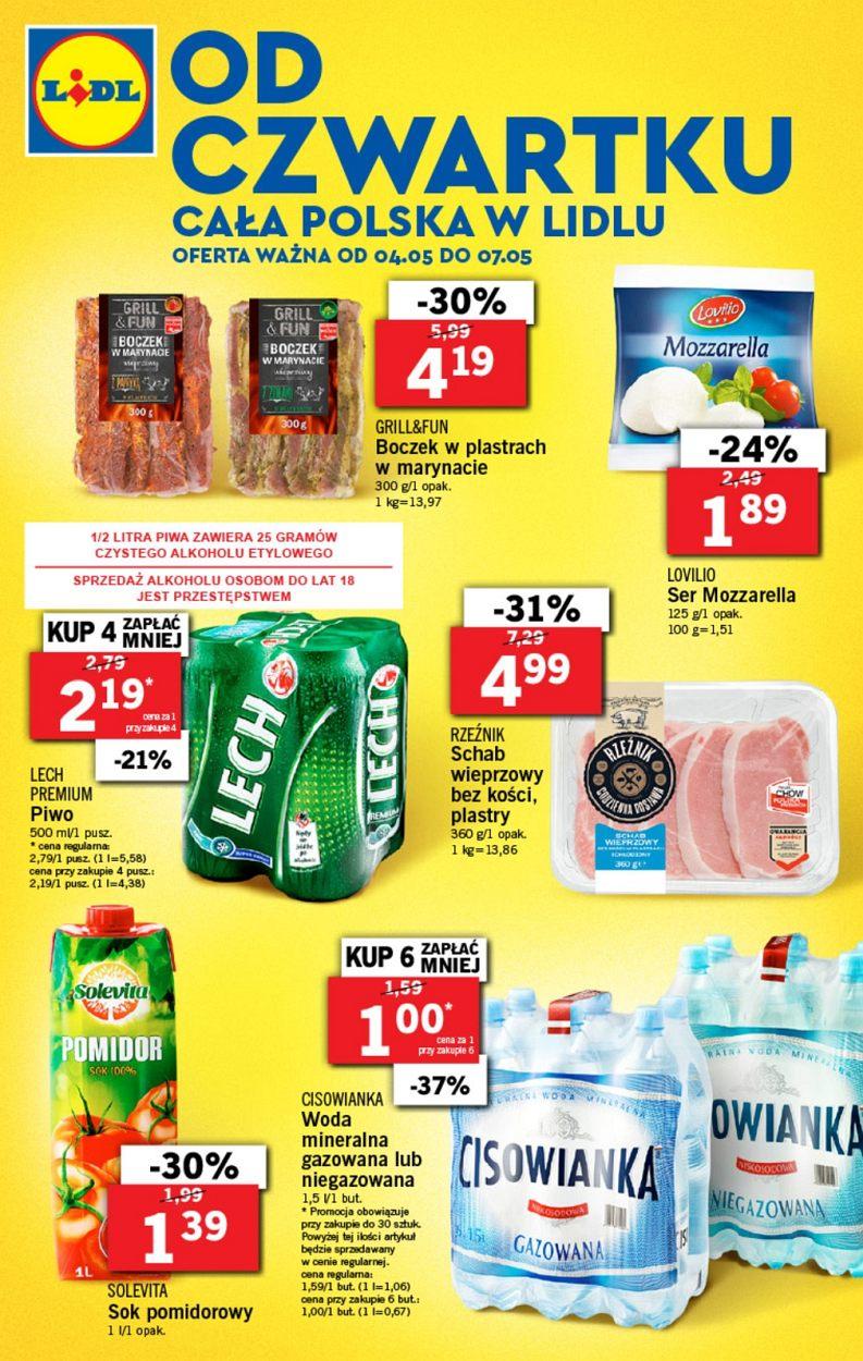 Gazetka promocyjna Lidl str. 1