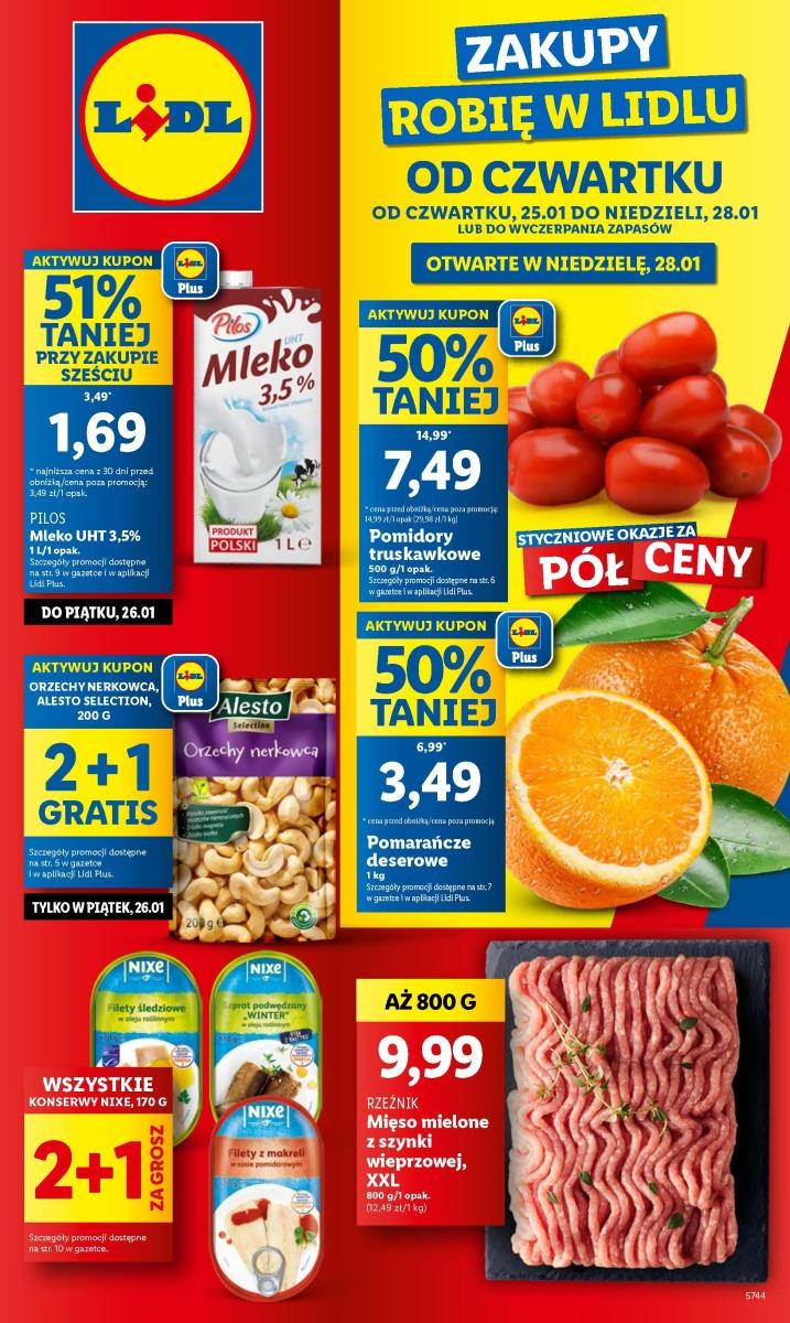 Gazetka promocyjna Lidl str. 1