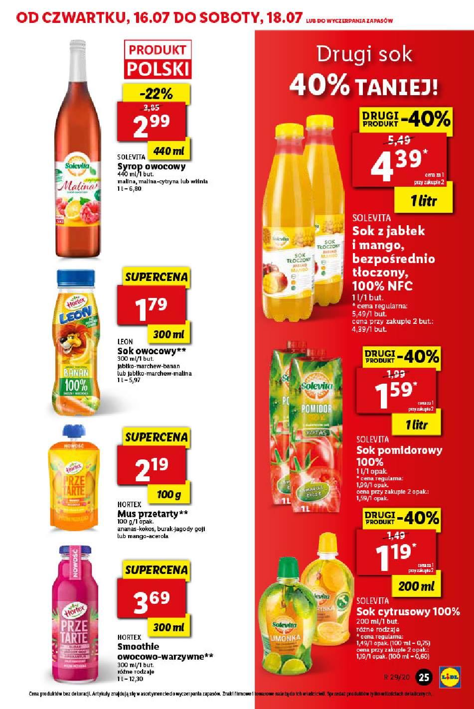 Gazetka promocyjna Lidl str. 25