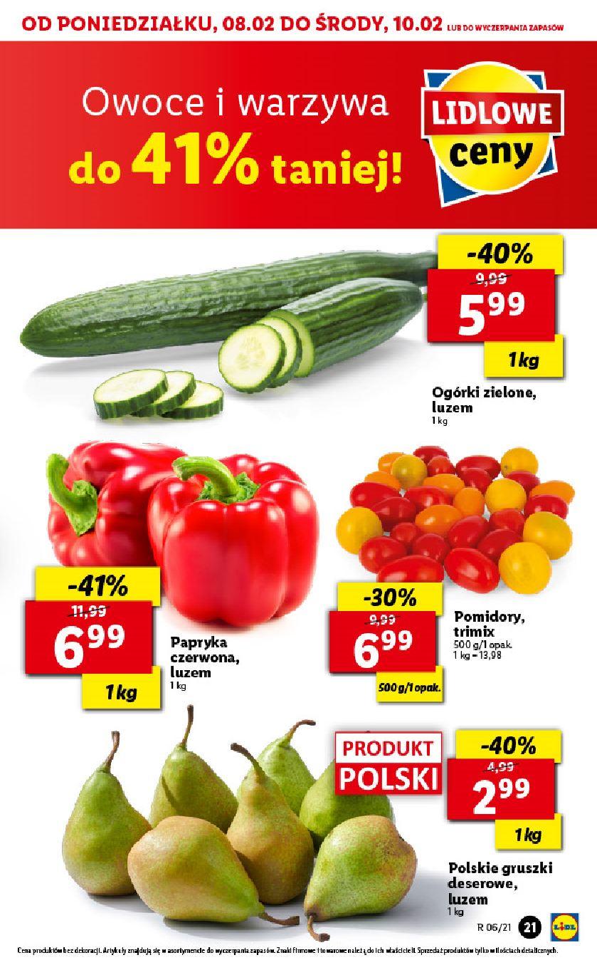 Gazetka promocyjna Lidl str. 21