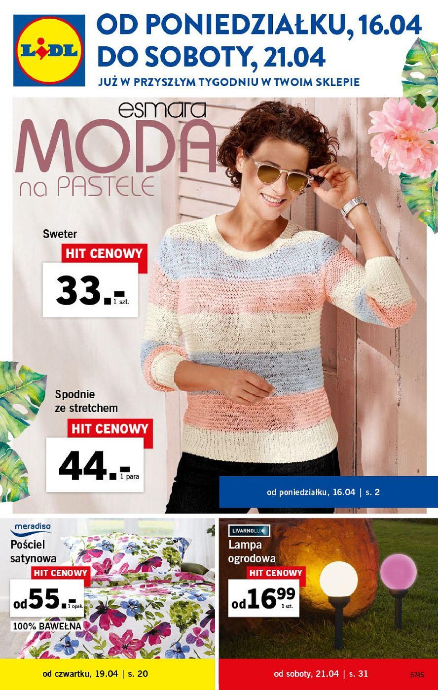 Gazetka promocyjna Lidl str. 1