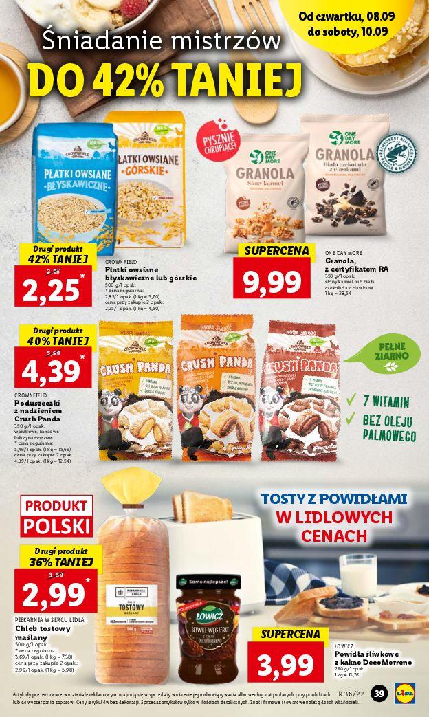Gazetka promocyjna Lidl str. 39