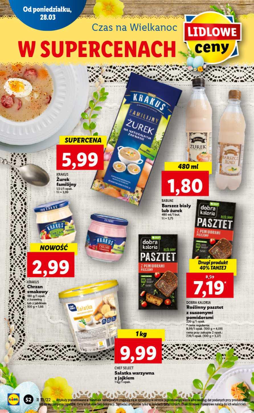 Gazetka promocyjna Lidl str. 52