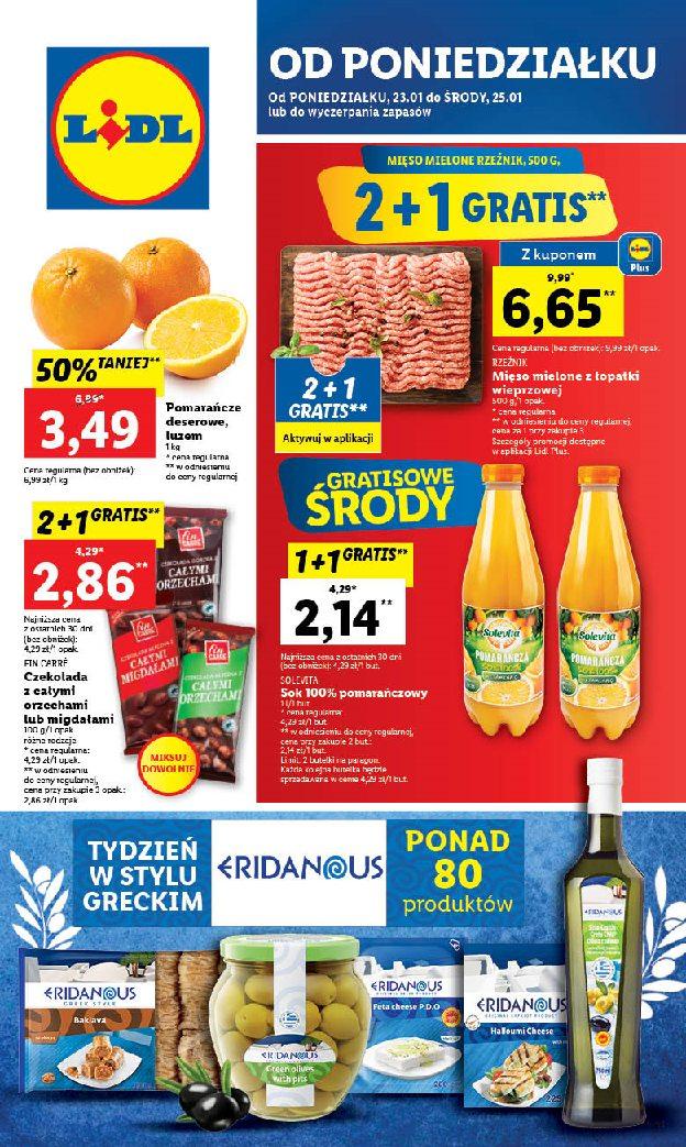 Gazetka promocyjna Lidl str. 1
