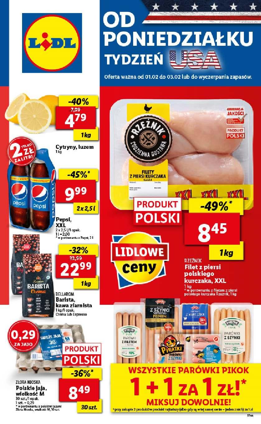 Gazetka promocyjna Lidl str. 1