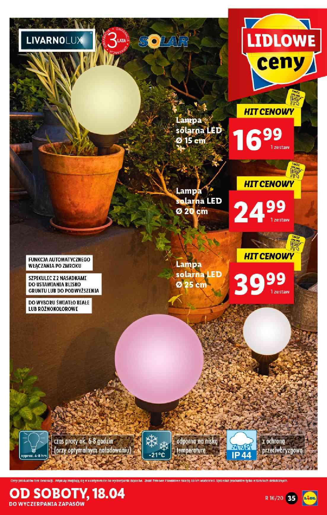 Gazetka promocyjna Lidl str. 35