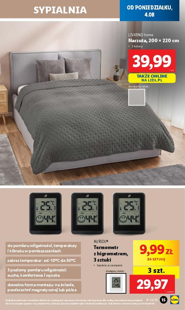Gazetka promocyjna Lidl str. 15