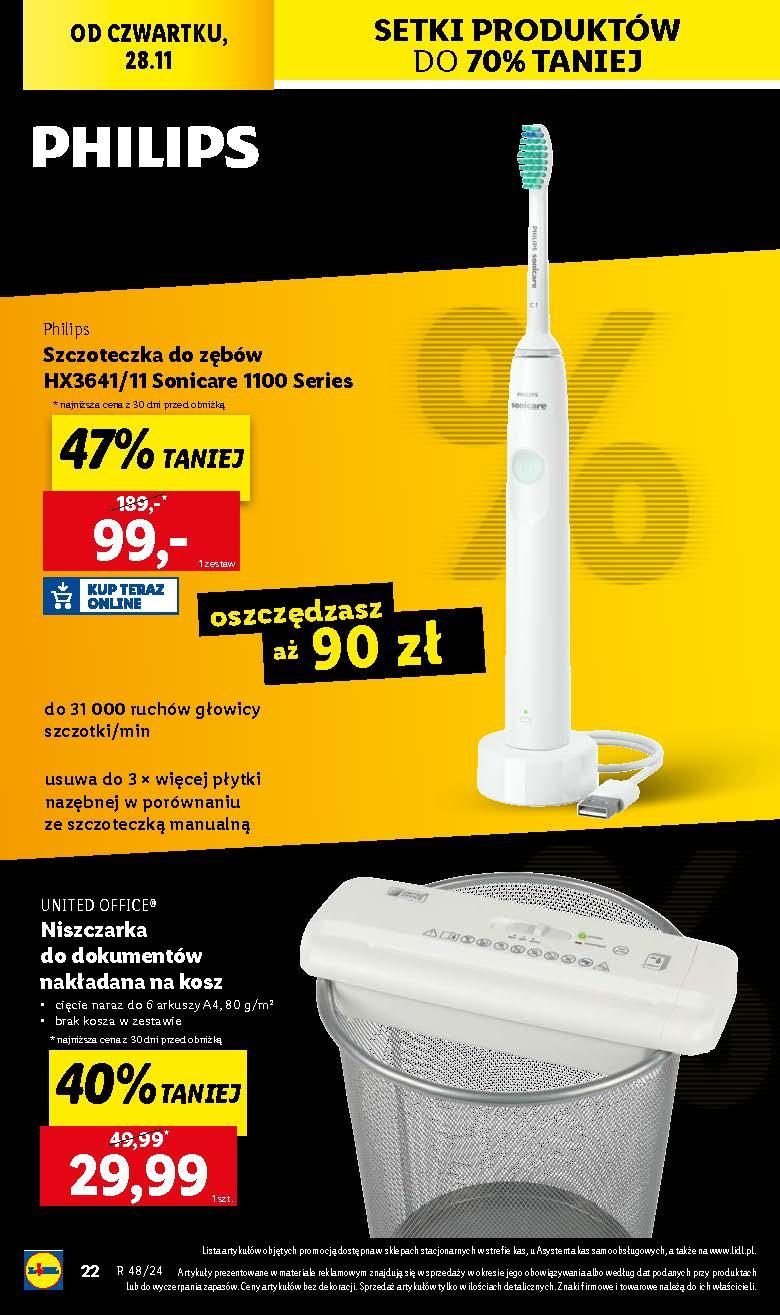 Gazetka promocyjna Lidl str. 22