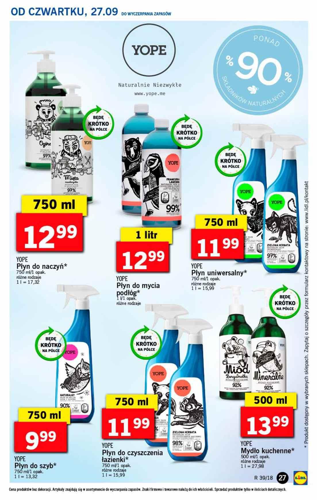Gazetka promocyjna Lidl str. 27