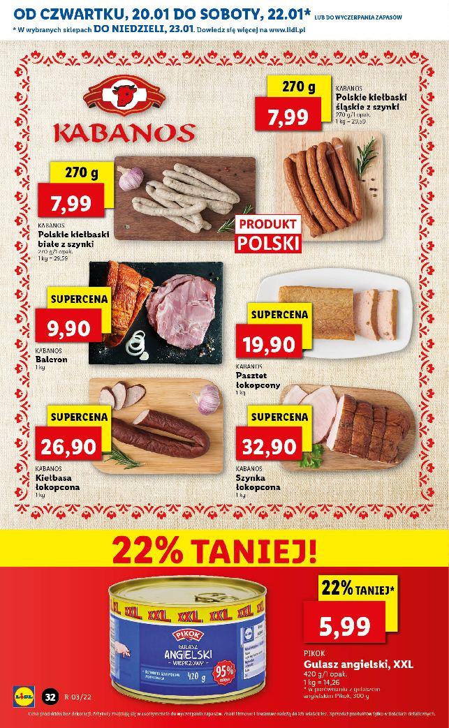 Gazetka promocyjna Lidl str. 32