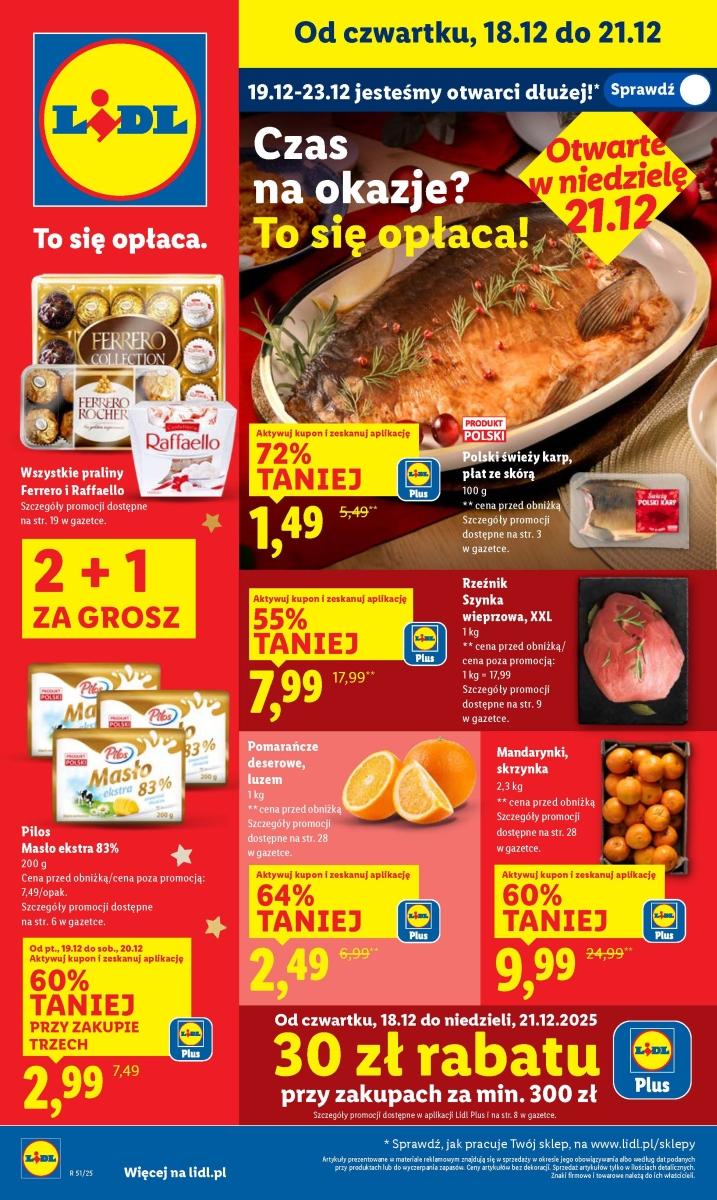 Gazetka promocyjna Lidl str. 1