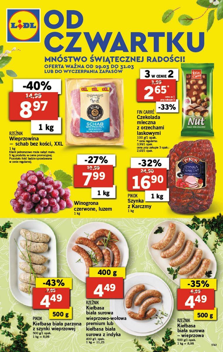 Gazetka promocyjna Lidl str. 1