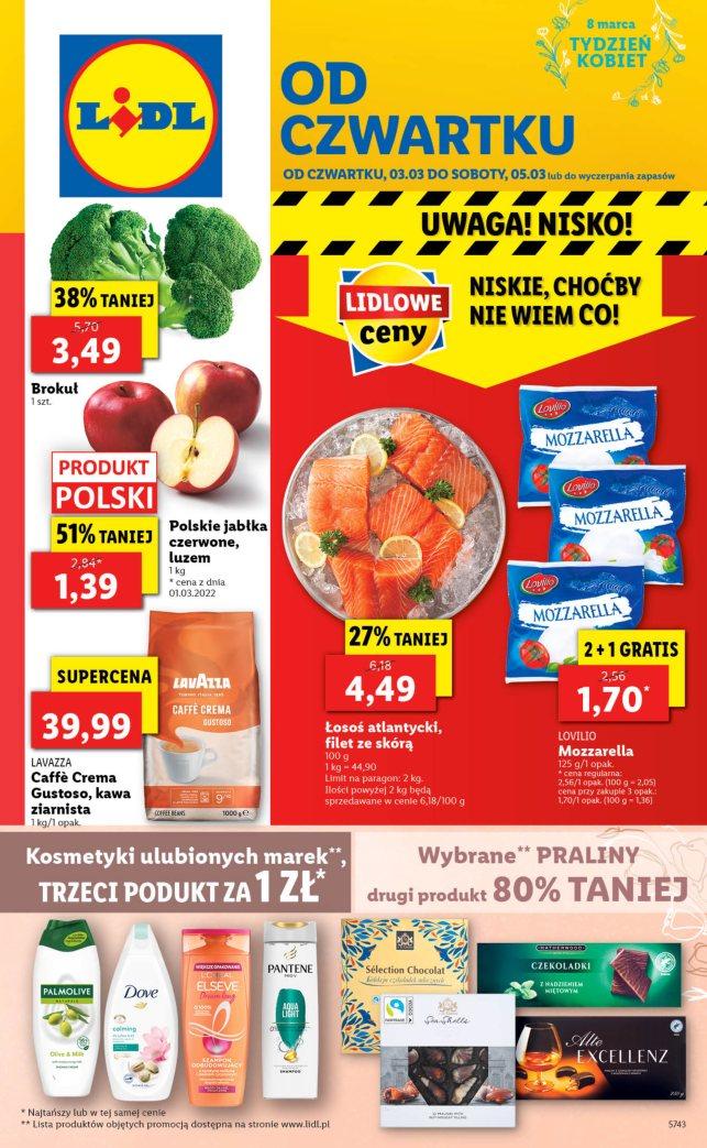 Gazetka promocyjna Lidl str. 1
