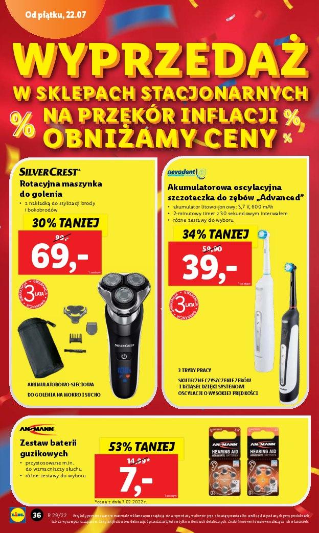 Gazetka promocyjna Lidl str. 36