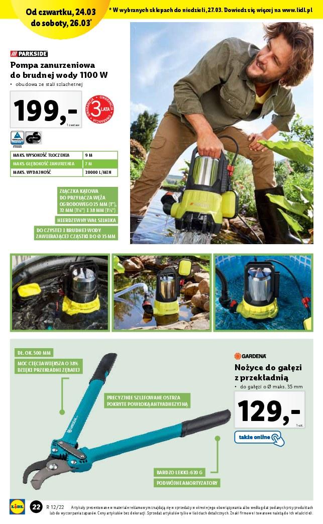Gazetka promocyjna Lidl str. 22