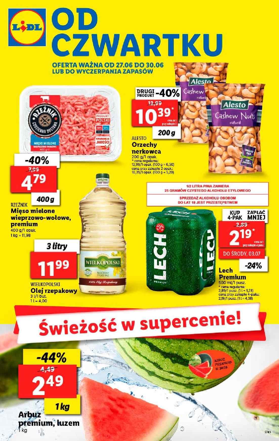 Gazetka promocyjna Lidl str. 1