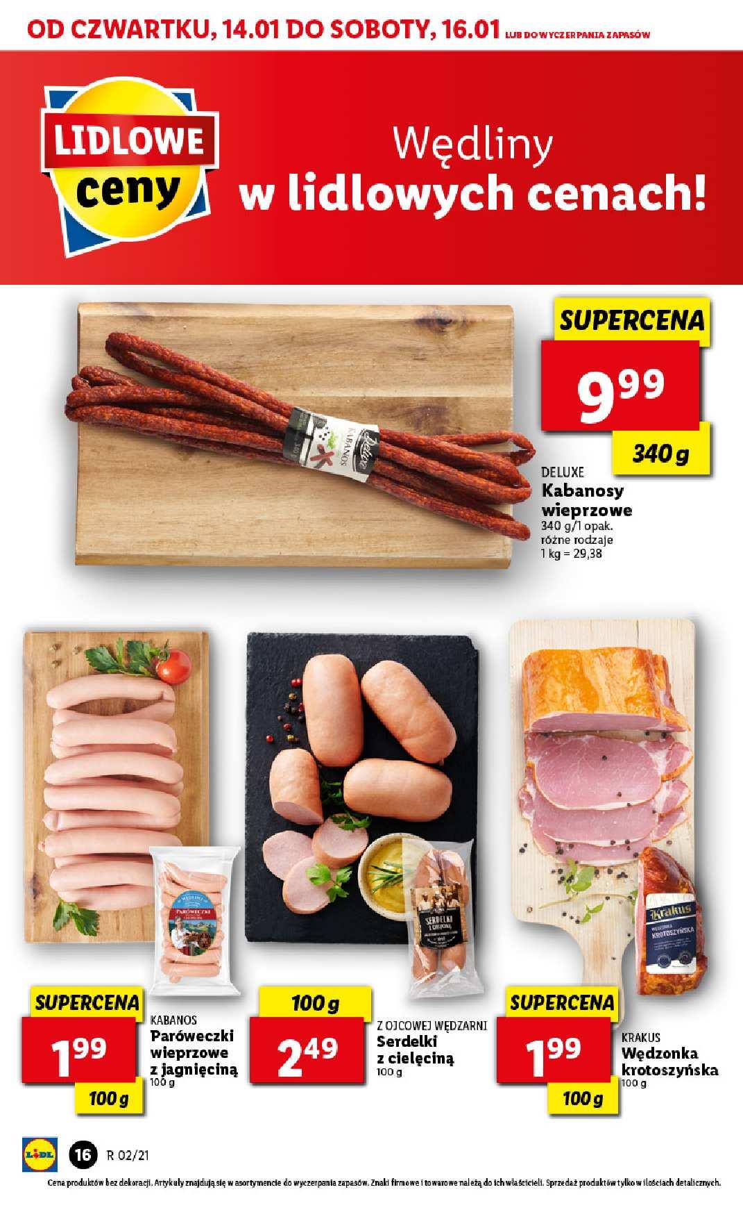 Gazetka promocyjna Lidl str. 16