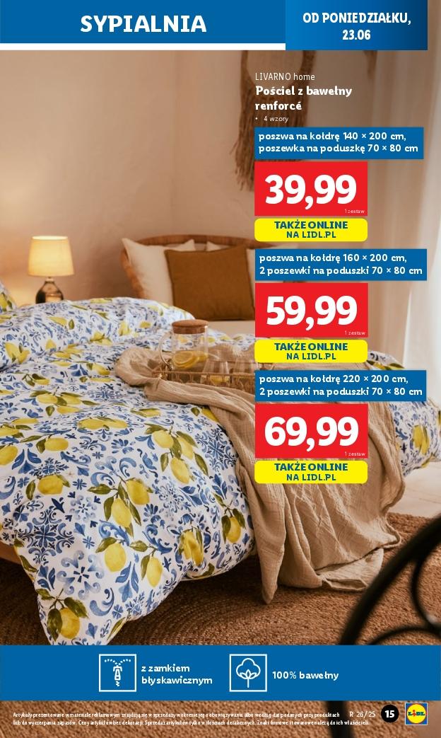 Gazetka promocyjna Lidl str. 15
