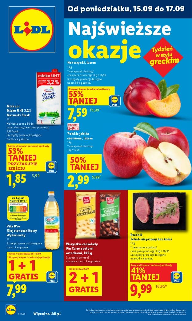 Gazetka promocyjna Lidl str. 1