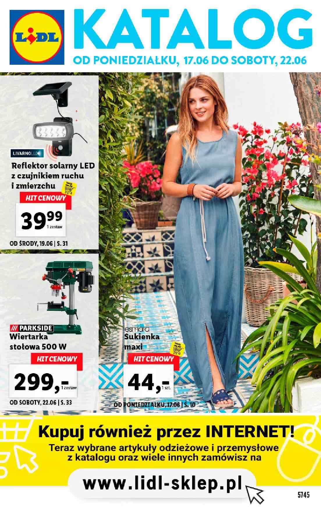 Gazetka promocyjna Lidl str. 1