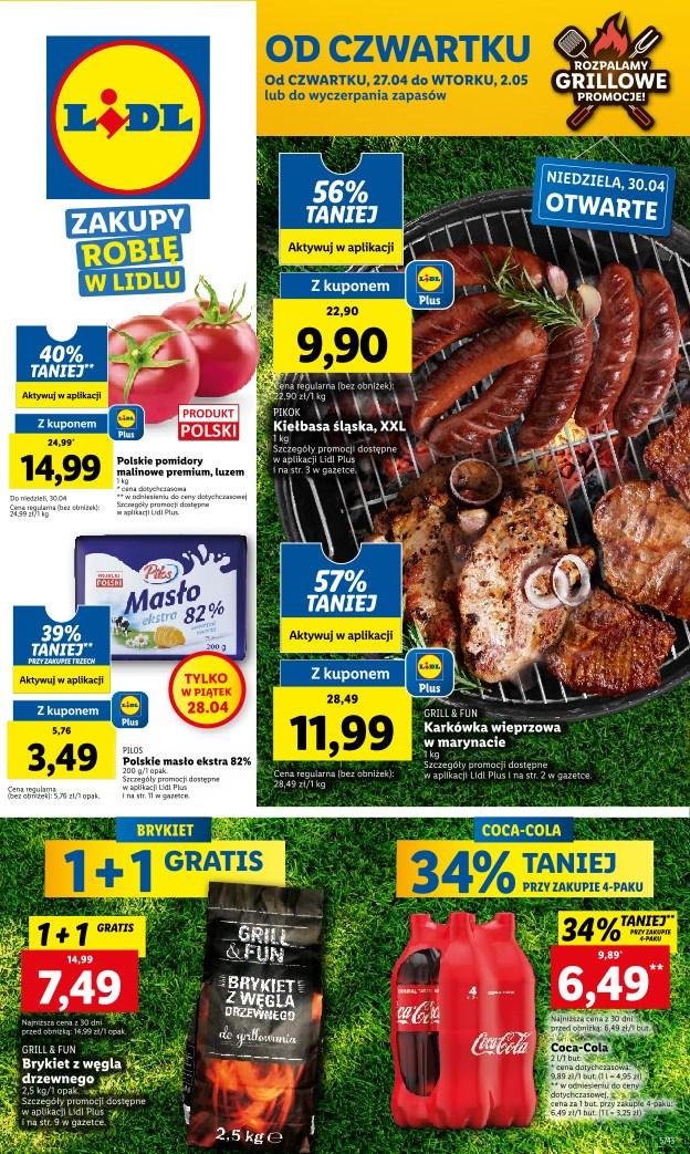 Gazetka promocyjna Lidl str. 1