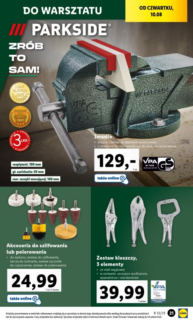 Gazetka promocyjna Lidl str. 21