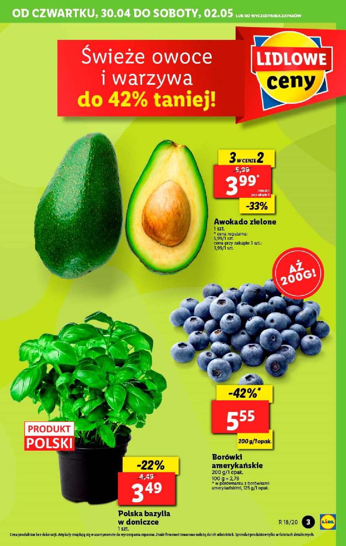 Gazetka promocyjna Lidl str. 3