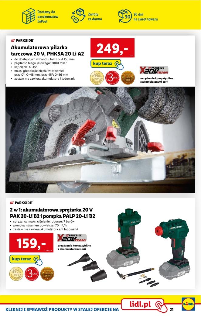 Gazetka promocyjna Lidl str. 21