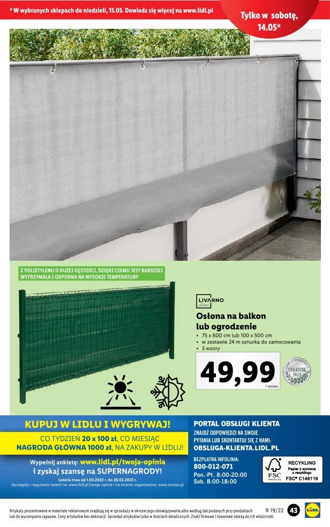 Gazetka promocyjna Lidl str. 43