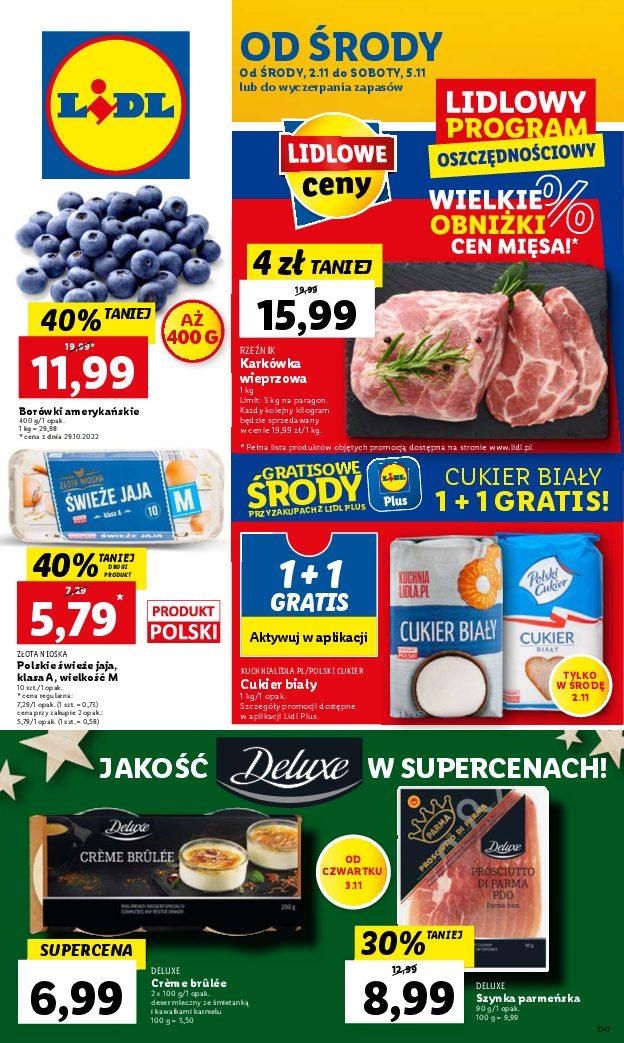 Gazetka promocyjna Lidl str. 1