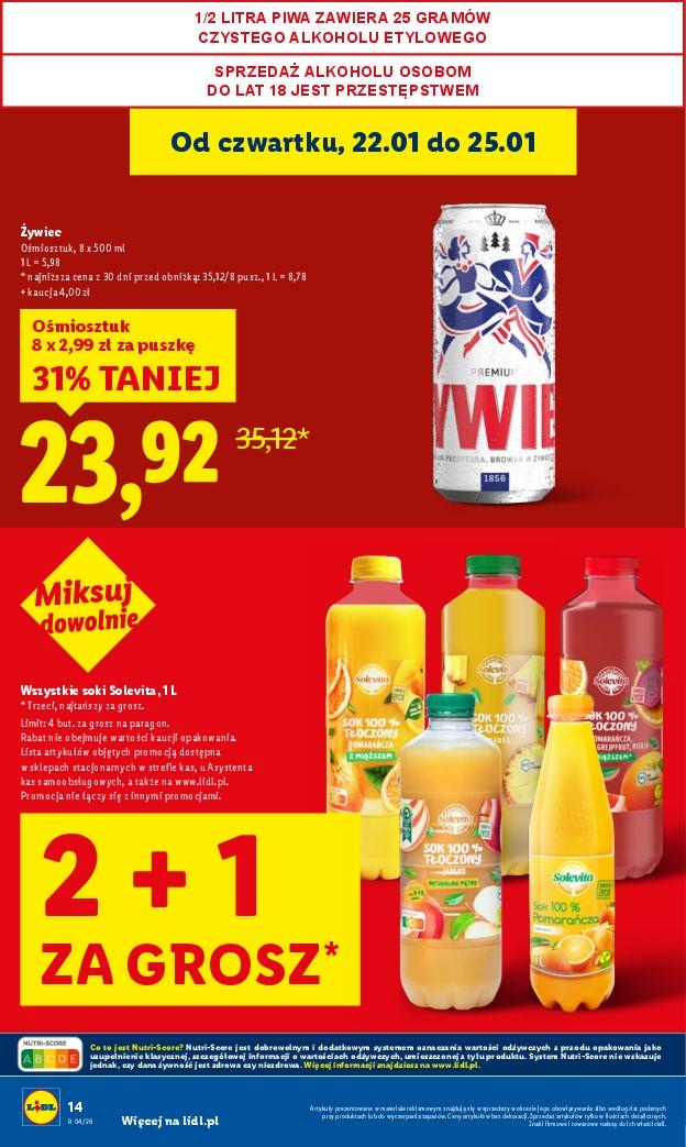Gazetka promocyjna Lidl str. 14