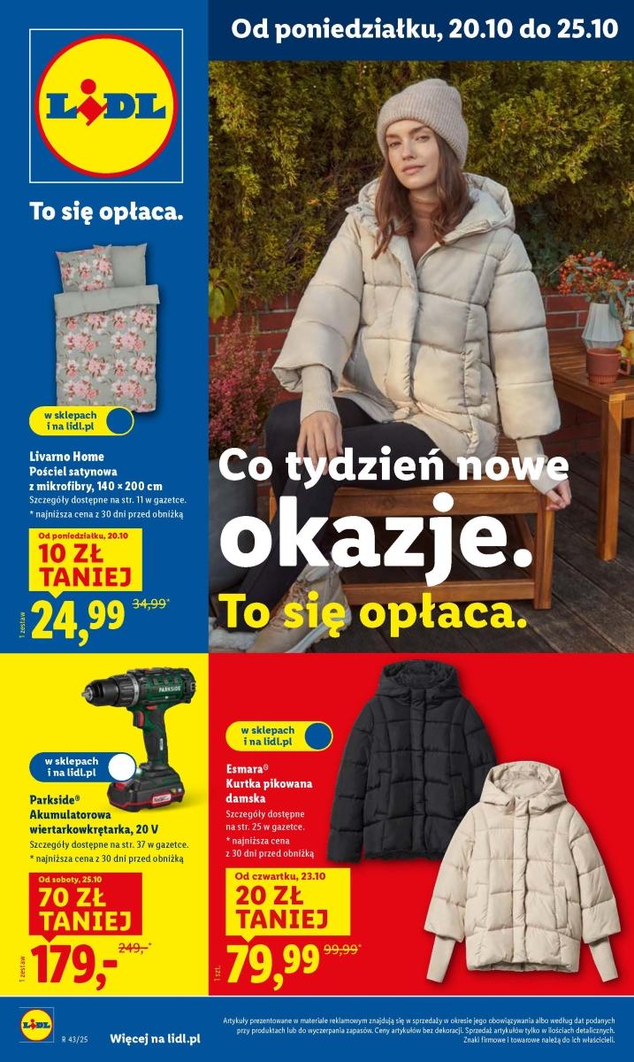 Gazetka promocyjna Lidl str. 1