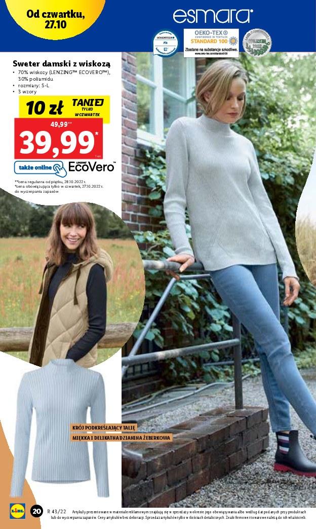 Gazetka promocyjna Lidl str. 20