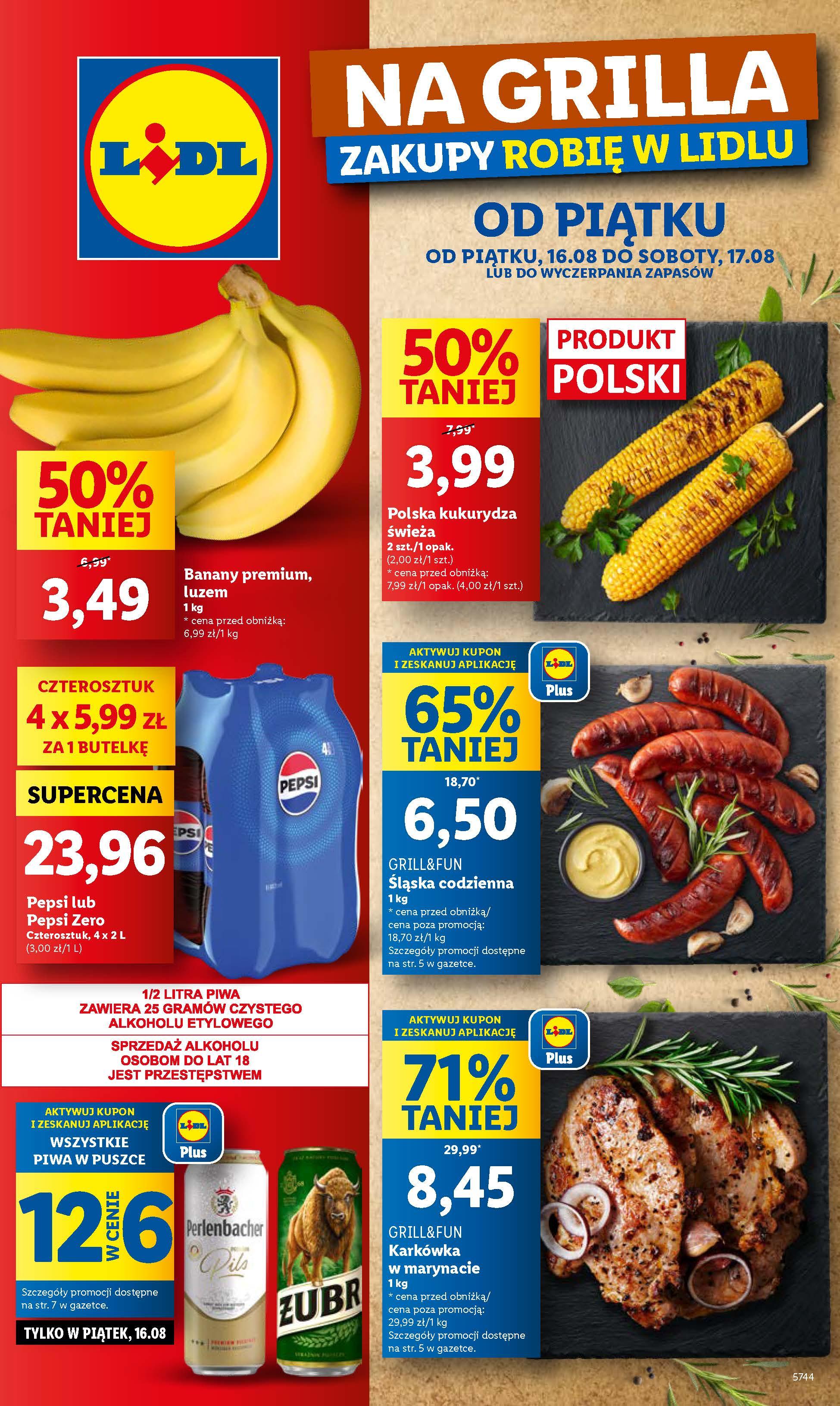 Gazetka promocyjna Lidl str. 1