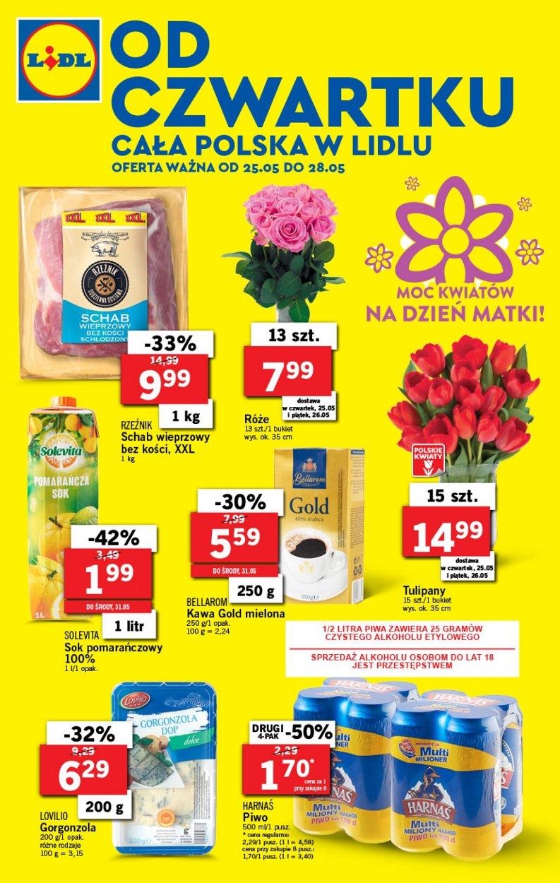 Gazetka promocyjna Lidl str. 1