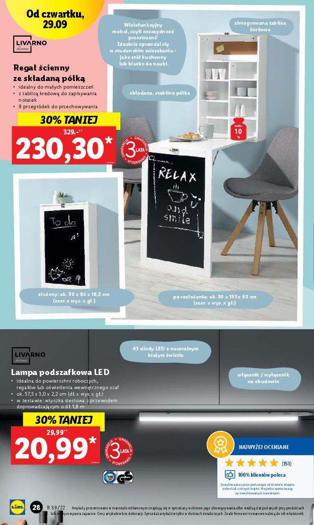 Gazetka promocyjna Lidl str. 28