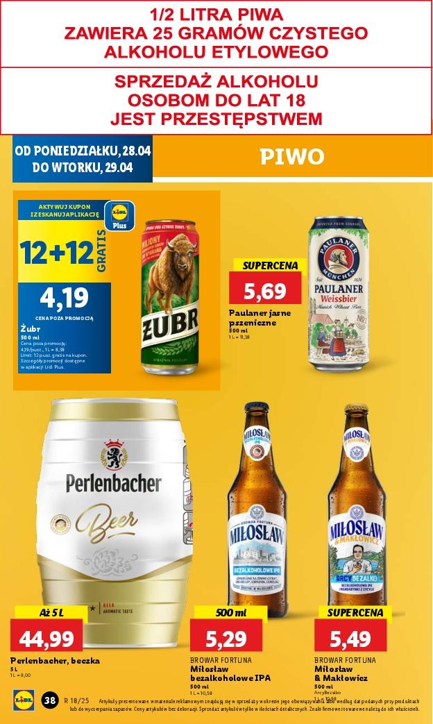 Gazetka promocyjna Lidl str. 38