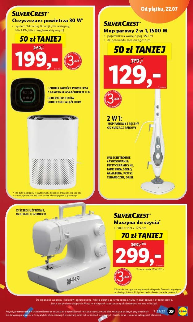 Gazetka promocyjna Lidl str. 39
