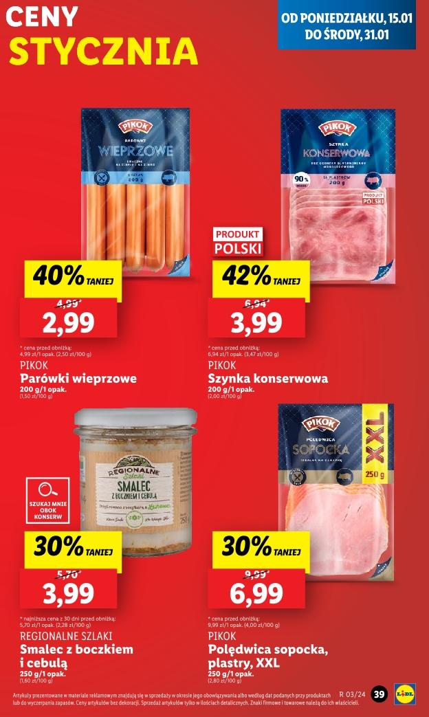 Gazetka promocyjna Lidl str. 39