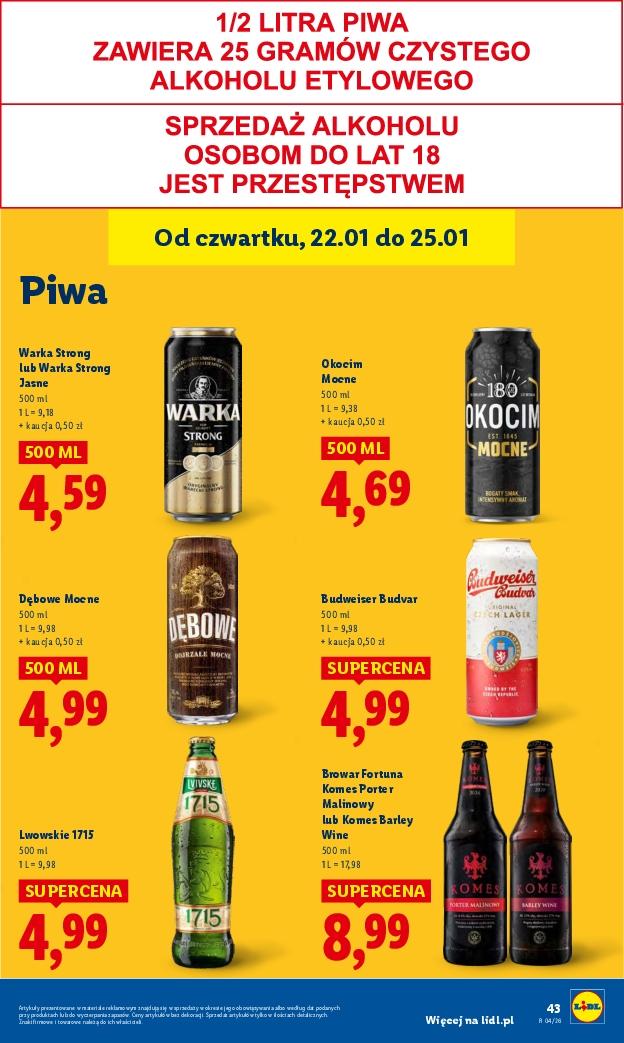 Gazetka promocyjna Lidl str. 43