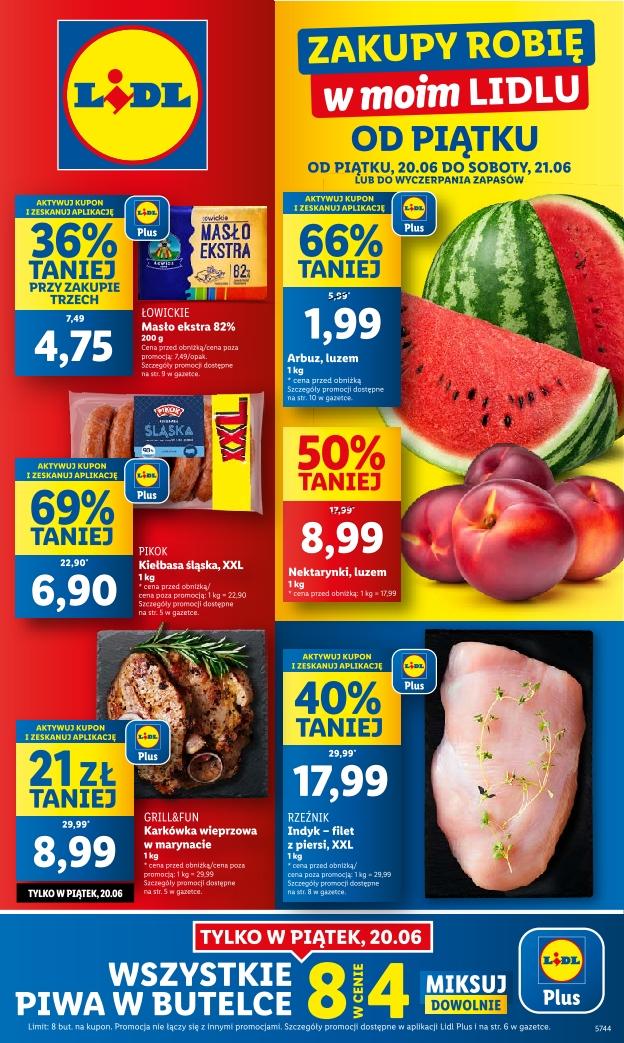 Gazetka promocyjna Lidl str. 1