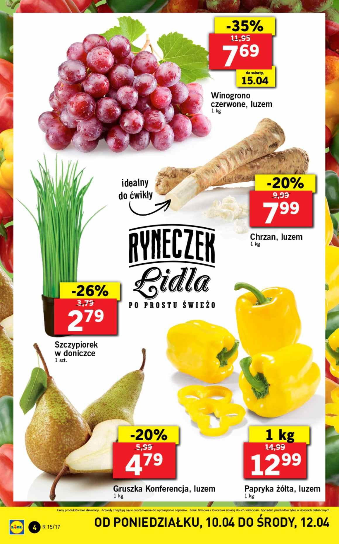 Gazetka promocyjna Lidl str. 4